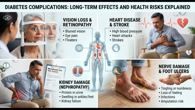 Diabetes Complications Long-Term Effects and Health Risks Explained