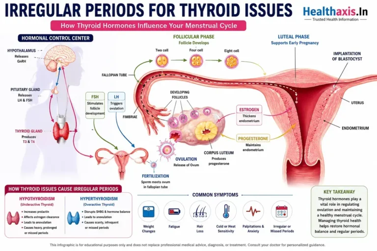 Irregular Periods For Thyroid Issues