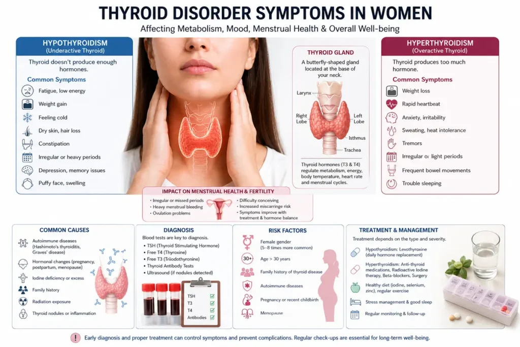 Thyroid Disorder Symptoms in Women