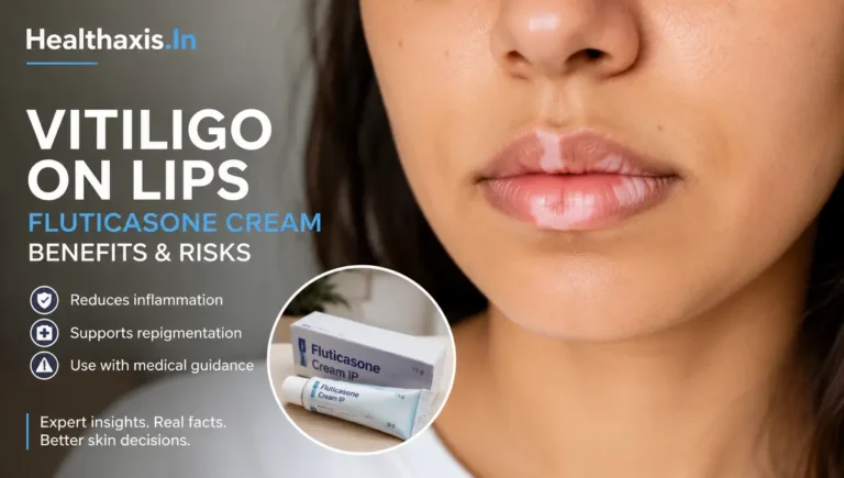 Vitiligo on Lips: Fluticasone cream Benefits & Risks Vitiligo on Lips Fluticasone cream Benefits & Risks